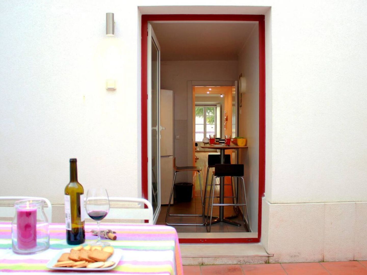 ליסבון Joivy Modern 1-Bed Apt With Terrace, Moments From Sao Bento Palace מראה חיצוני תמונה